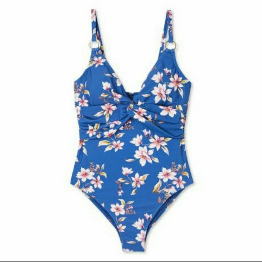 George Cornflower Blue One Piece Swimsuit